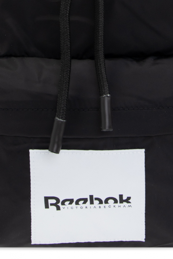 Black Backpack with logo Reebok x Victoria Beckham